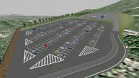 高速道路PAや駐車場など広範囲施設のイメージ作成 *Video: パーキングエリア　駐車場　vr　パース　cg